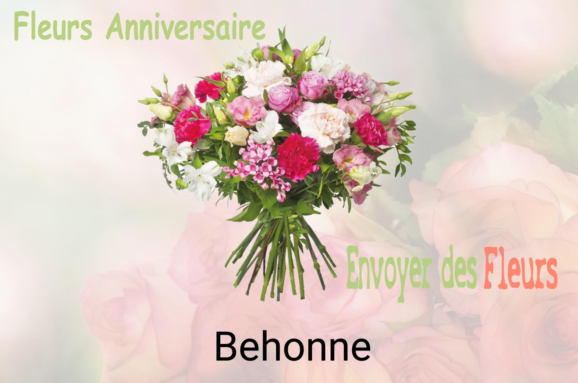Bouquet de fleurs d’anniversaire livré à Behonne